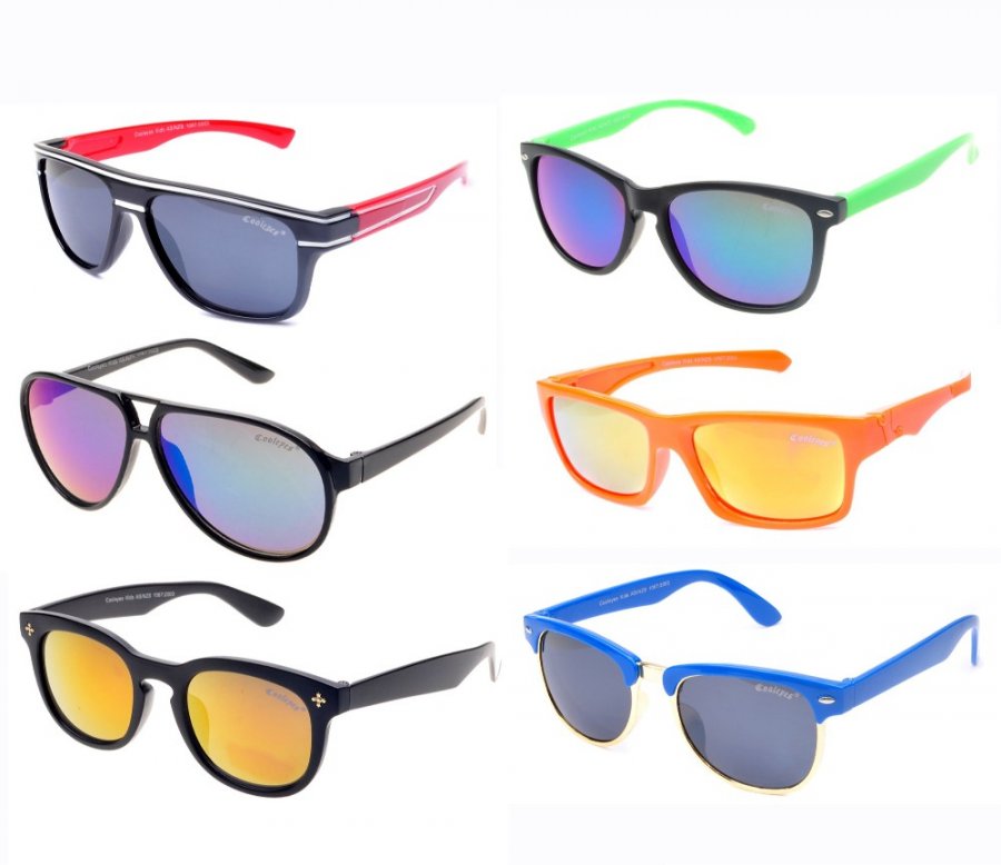 Kids Unisex Fashion Sunglasses Assorted (Start From 2doz.) - Click Image to Close