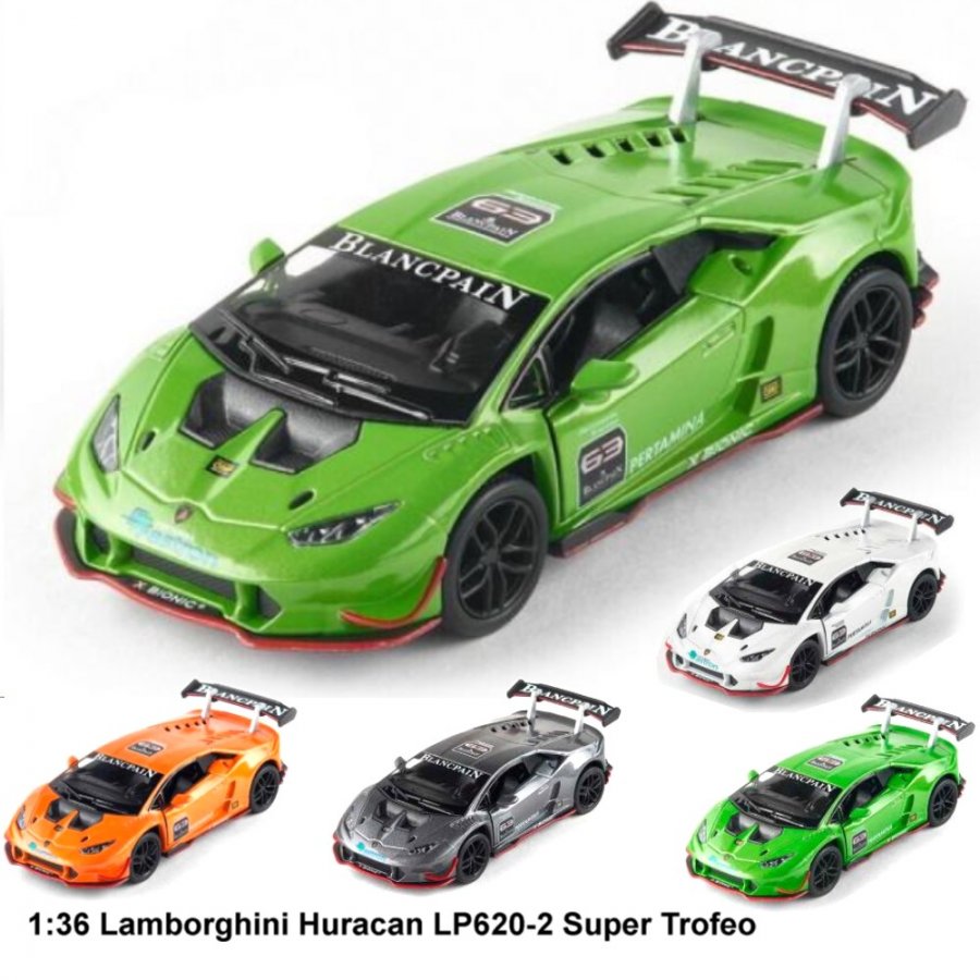 1:36 Lamborghini Huracan LP620-2 Super Trofeo KT5389D - Click Image to Close