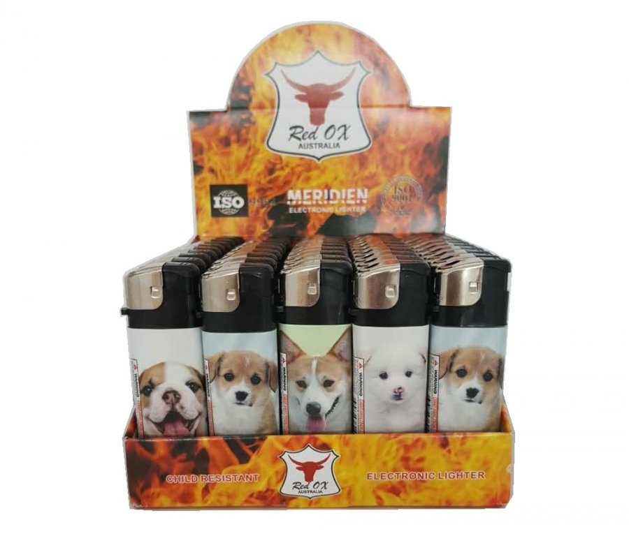 Dog Electronic Gas Refillable Lighters RF-834-Dog - Click Image to Close