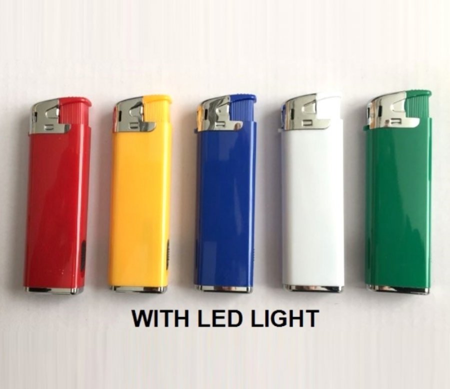 Electronic Gas Refillable Lighters RF-QMD-507-Led - Click Image to Close