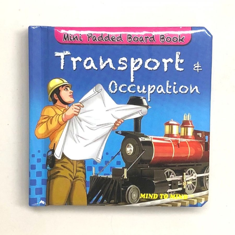 Mini Padded Board Book Transport & Occupation MM84243 - Click Image to Close