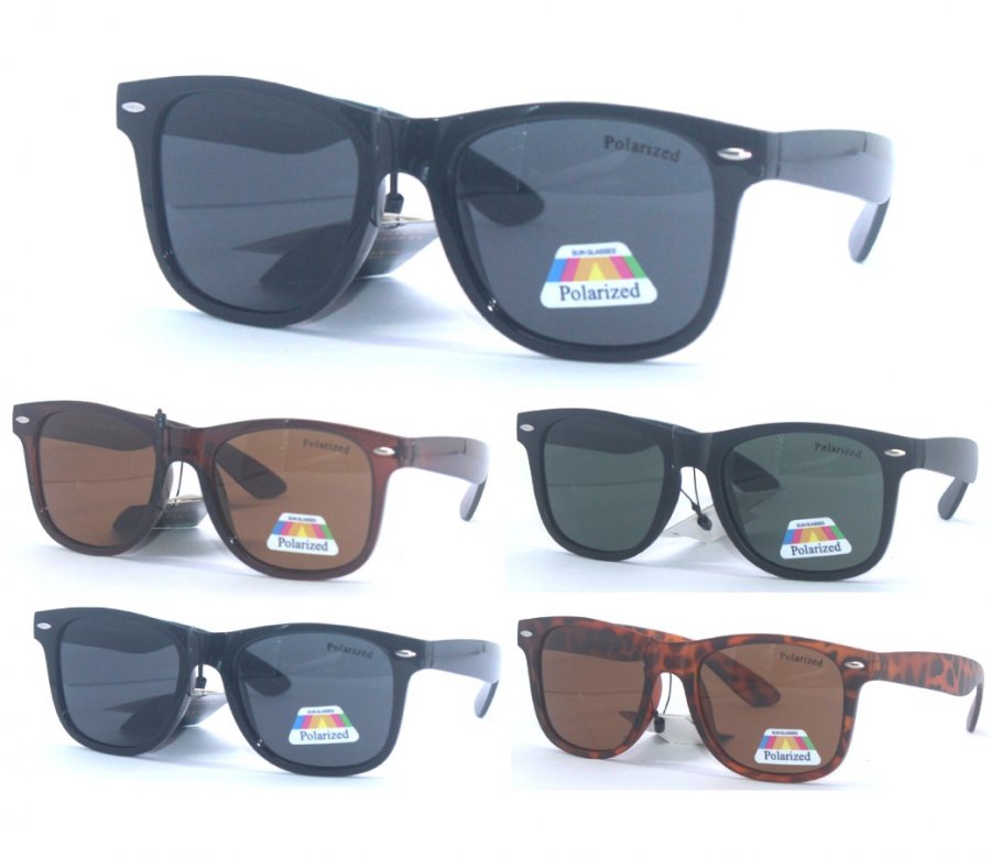 Fashion Polarized Sunglasses Large Size PP1068-9A - Click Image to Close