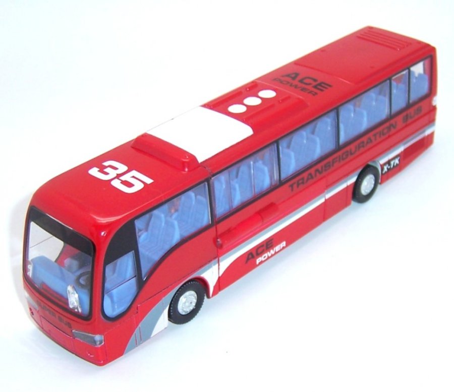 Diecast Transformer Bus MZ25008B - Click Image to Close