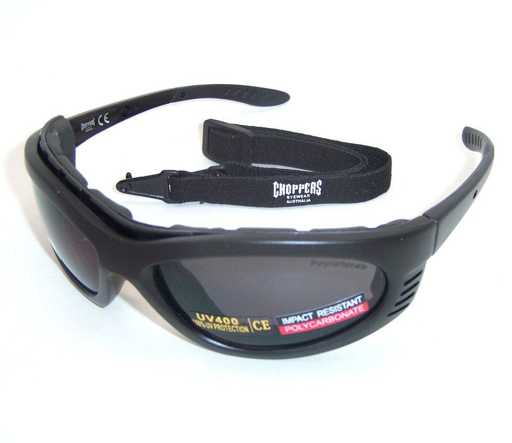 Choppers Goggles Sunglasses (Anti-Fog Coate) 91639-SM - Click Image to Close
