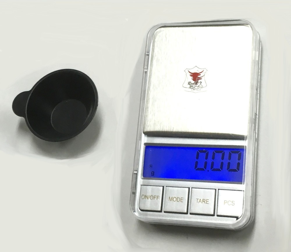 Digital Pocket Scale (Silver Colour) SC02 100g/0.01g - Click Image to Close