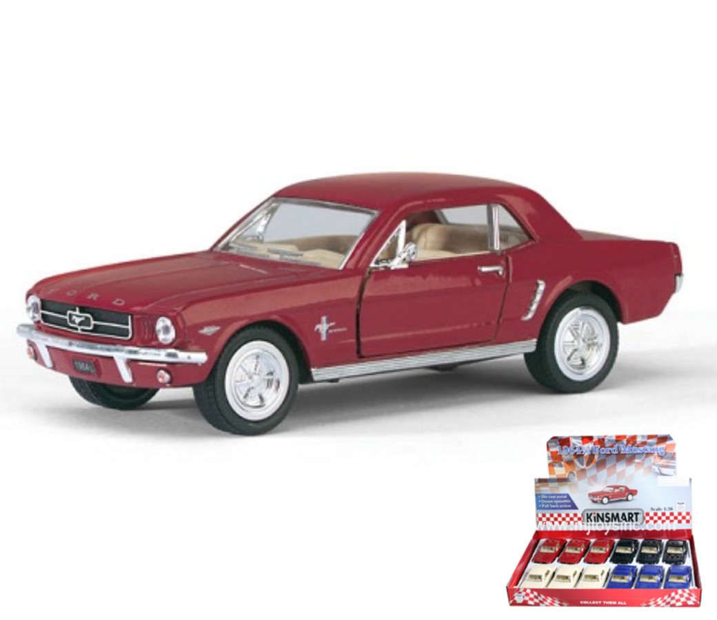 1:36 1964 1/2 Ford Mustang KT5351D - Click Image to Close