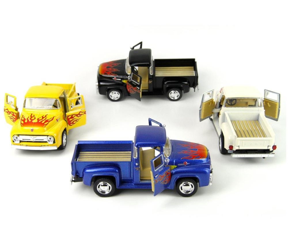 1:38 5" 1956 Ford F-100 Pick up KT5385DF - Click Image to Close