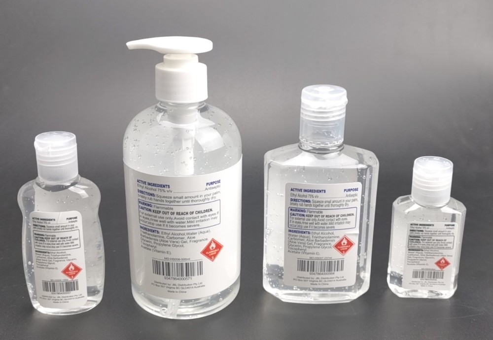 AusKare Hand Sanitizer - 60ml, 100ml, 237ml, 500ml