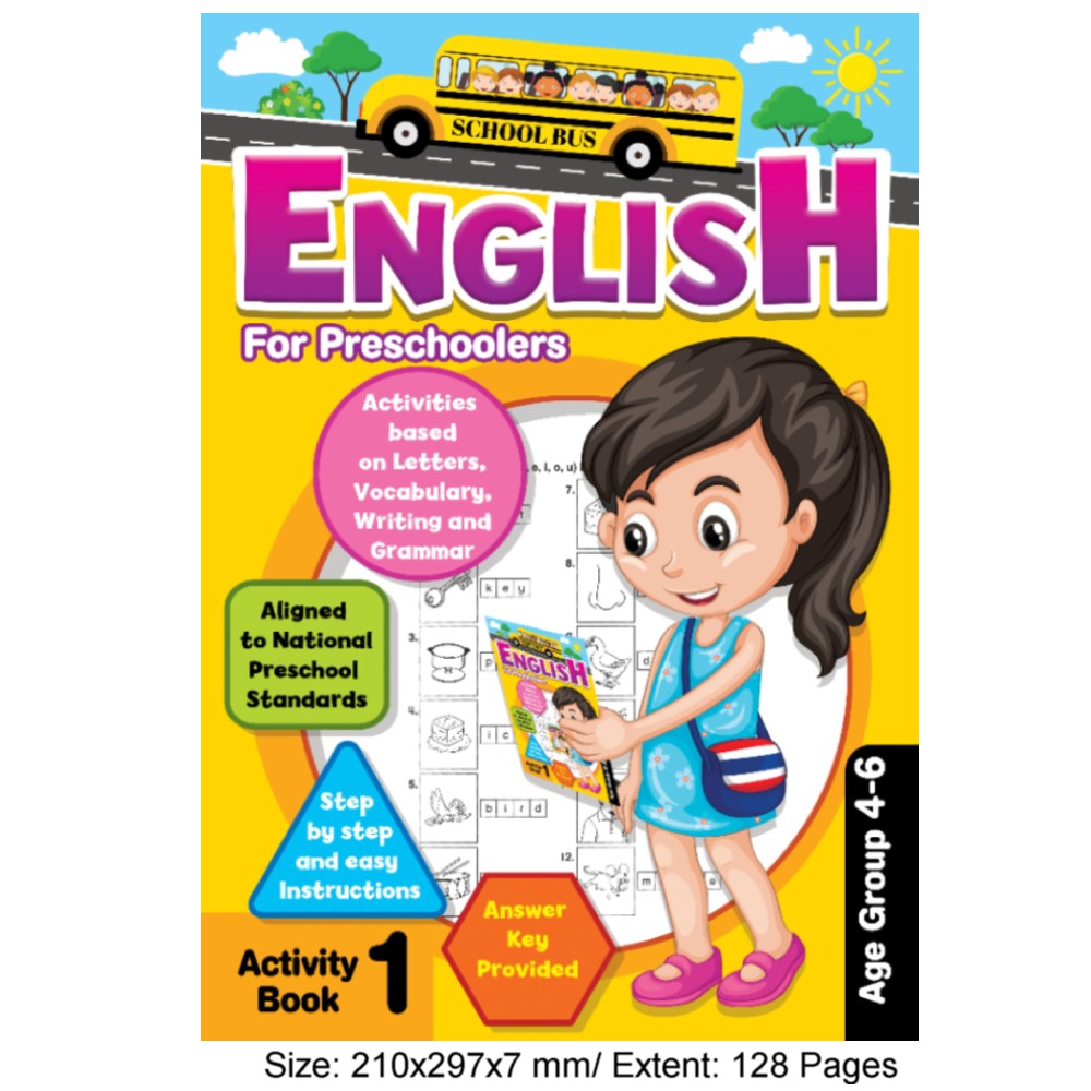 English for Preschoolers Activity Book 1 (MM77530) - Click Image to Close