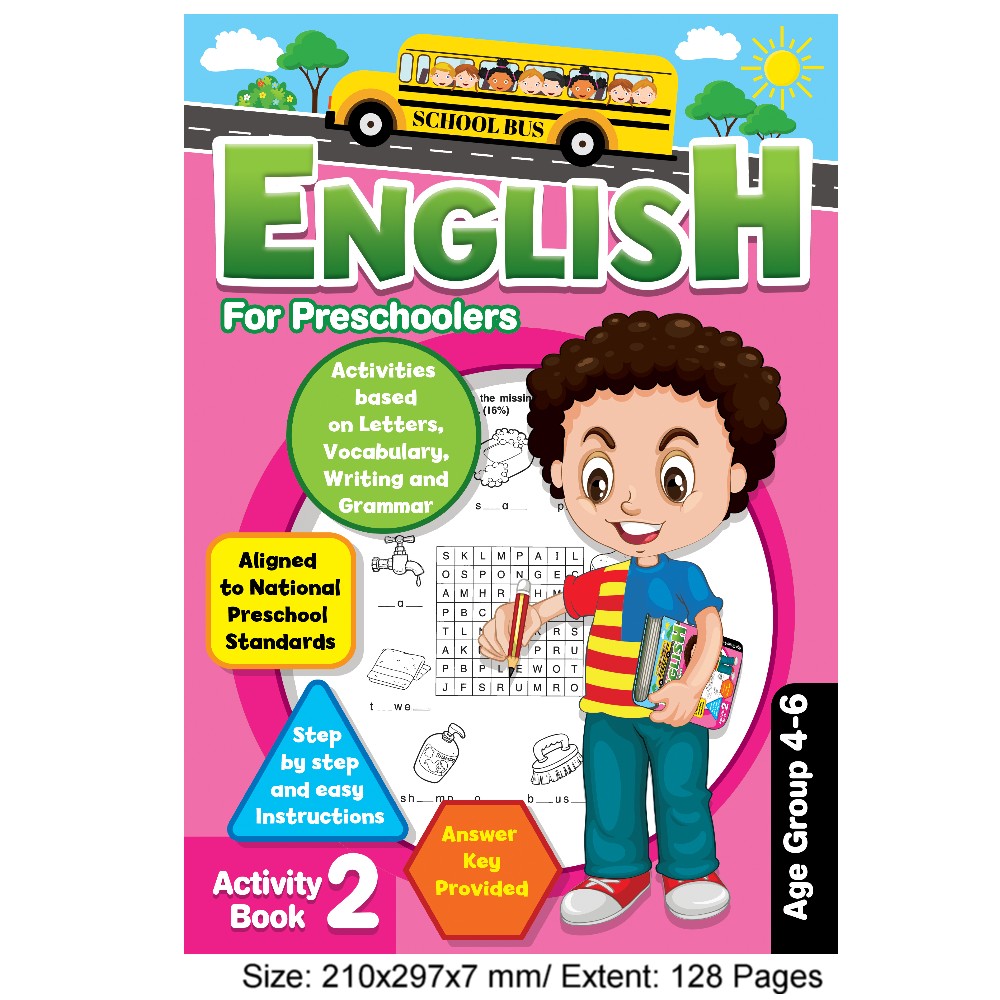 English for Preschoolers Activity Book 2 (MM77547) - Click Image to Close
