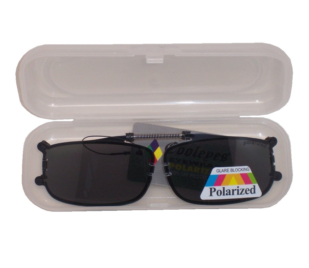 Clip on Polarized Sunglasses with Case PM6083 - Click Image to Close
