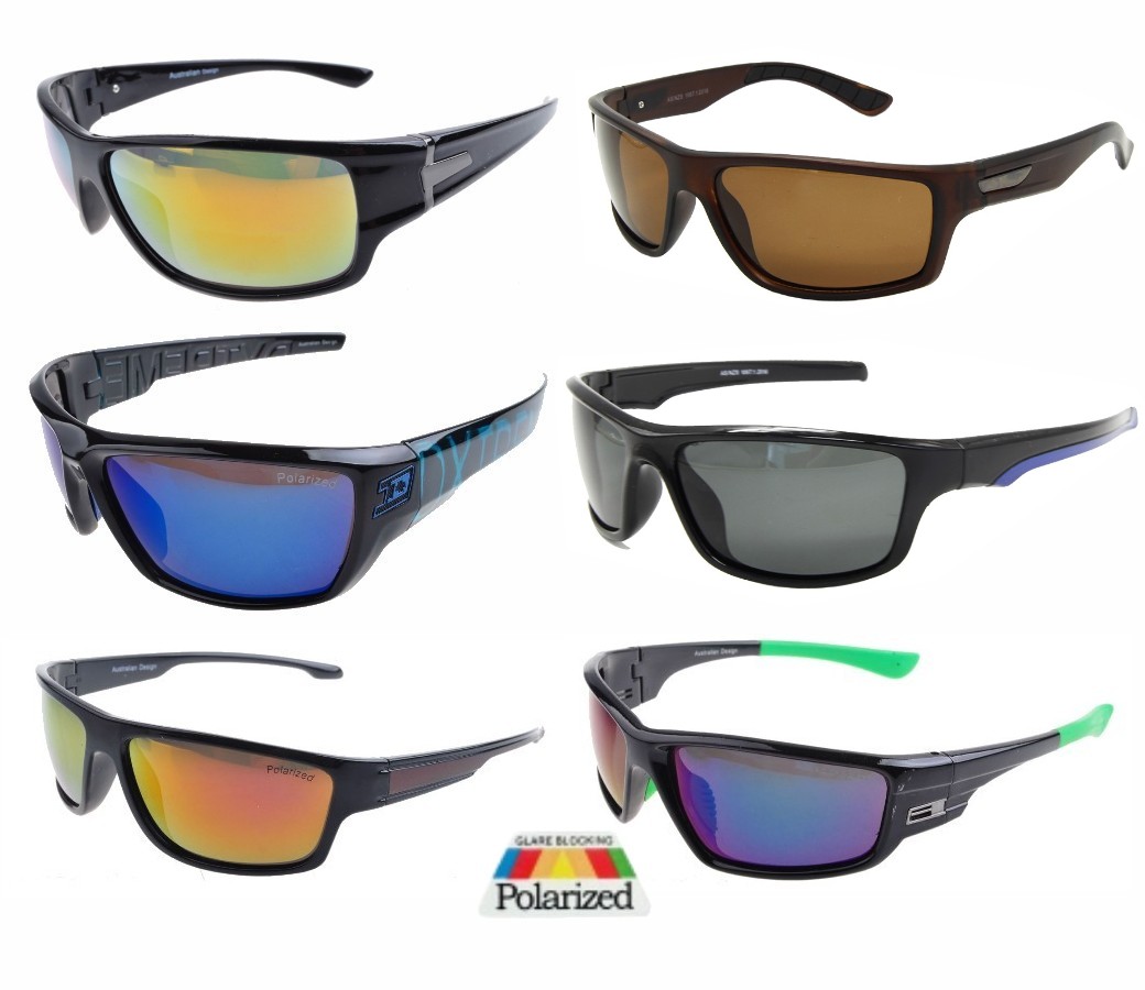 Men's Sports Polarized Sunglasses Assorted Styles (Start From 5doz.) - Click Image to Close