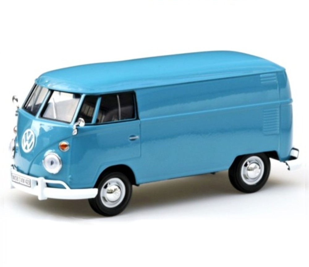 1:24 VW Type 2 (T1) - Delivery Van (Dove Blue) MM79342DB - Click Image to Close