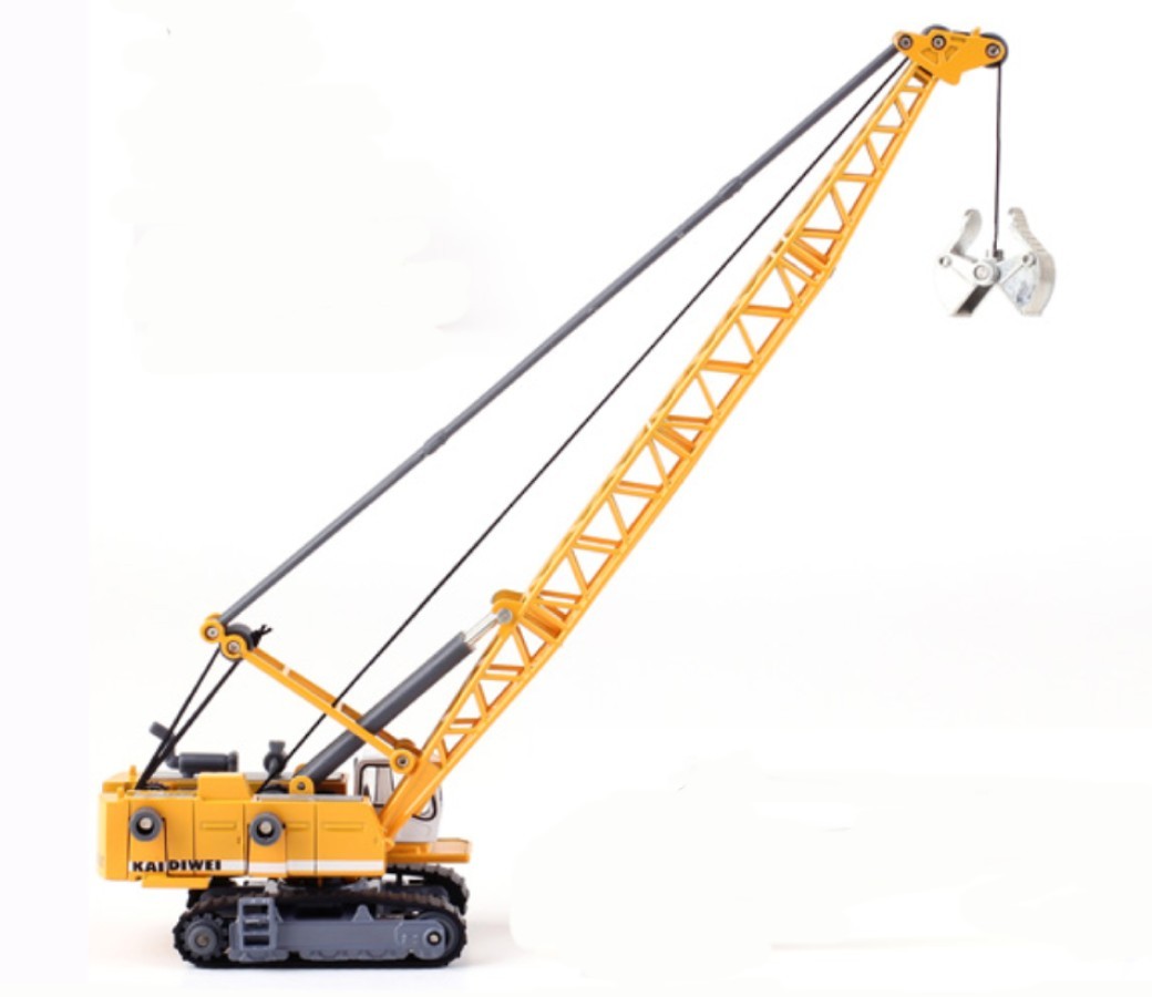 1:87 Tower Cable Excavator Heavy Diecast Model KDW625015W - Click Image to Close
