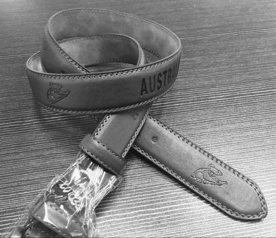Souvenir Belts (3.5cm Black Koala) BLT-KO1 - Click Image to Close