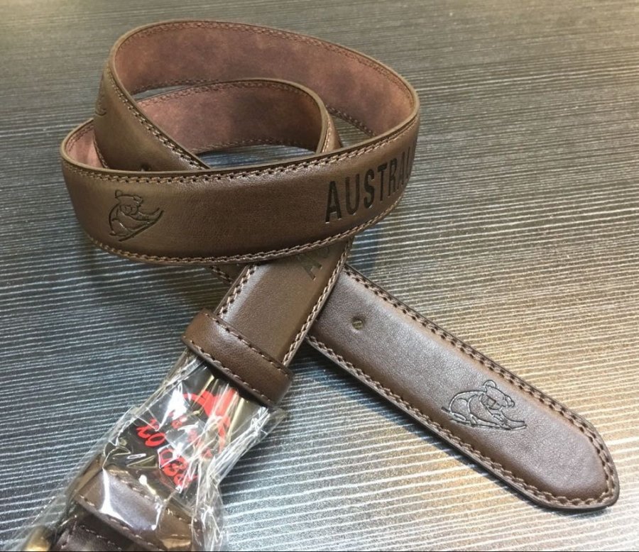 Souvenir Belts (3.5cm Brown Koala) BLT-KO2 - Click Image to Close