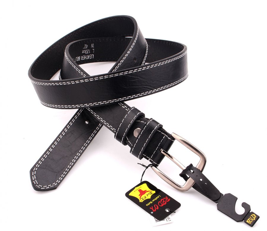 Belts, Width 3.5cm Black BLT1218-1 - Click Image to Close