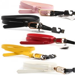 Ladies Fashion, Belts, Width 1.5cm, Assorted Colors Shinning  Ladies Fashion, Belts, Width 1.5cm, Assorted Colors Shinning