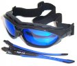 Choppers Convertible Goggles Sunglasses (Anti-Fog Coated) 8804-SMB