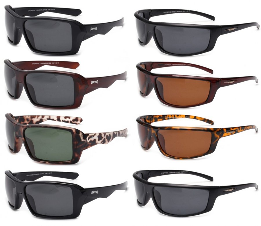 Choppers Polarized Sunglasse, 2 Style Mixed, CHP452/53