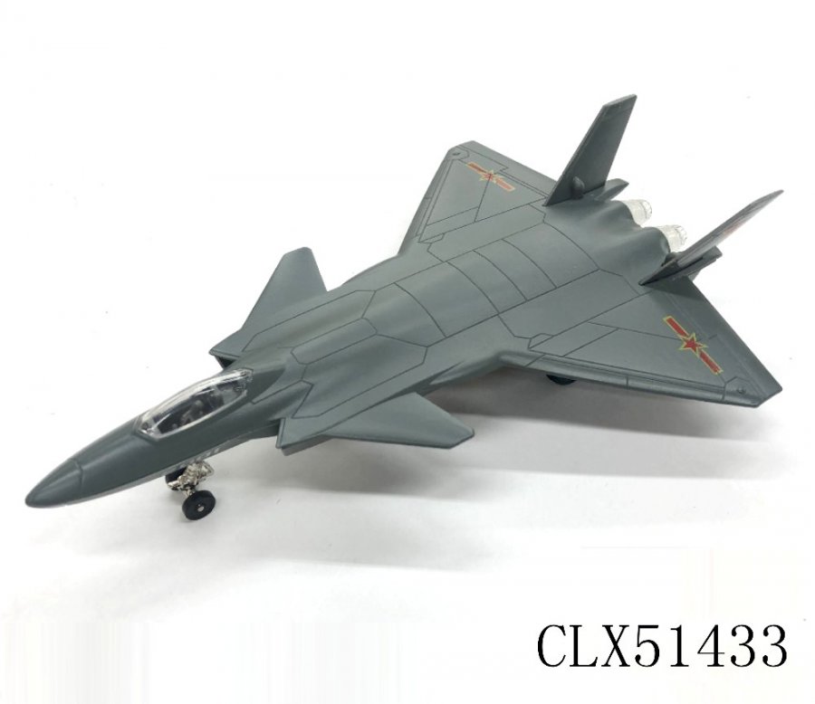 9" J-20 Mighty Dragon Fighter (P.L.A. Air Force) (6 Pcs/Box) CLX51433 - Click Image to Close
