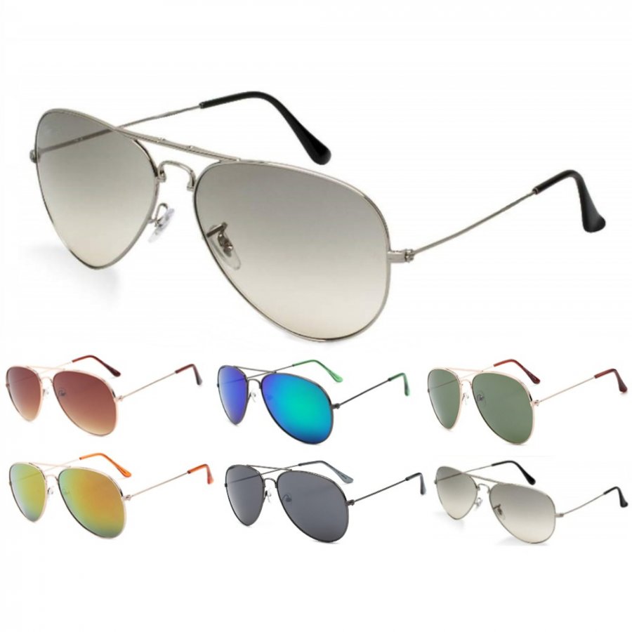 Aviator Metal Sunglasses AV008 - Click Image to Close