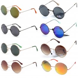 John Lenon Fashion Metal Sunglasses - Mixed 2 Styles JL012/13 John Lenon Fashion Metal Sunglasses - Mixed 2 Styles JL012/13