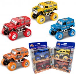1:36 Diecast Off-Road Cars Outback Monster Truck 4 Colors Asst. AO6018GW  1:36 Diecast Off-Road Cars Outback Monster Truck 4 Colors Asst. AO6018GW