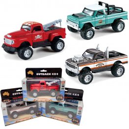 1:36 Diecast 4x4 Ford Pick Ups Outback 4x4, 3 Asst. AO638W  1:36 Diecast 4x4 Ford Pick Ups Outback 4x4, 3 Asst. AO638W
