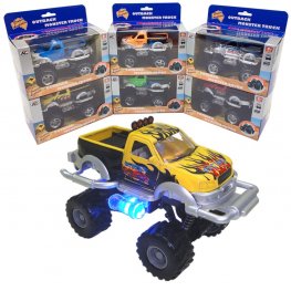 1:32 Diecast Model Off-Road Pick-Up Outback Monster Truck 6 Colors Asst. AO854W  1:32 Diecast Model Off-Road Pick-Up Outback Monster Truck 6 Colors Asst. AO854W