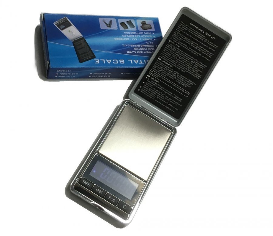 Digital Pocket Scale (Black Colour) SC14-100/0.01 - Click Image to Close