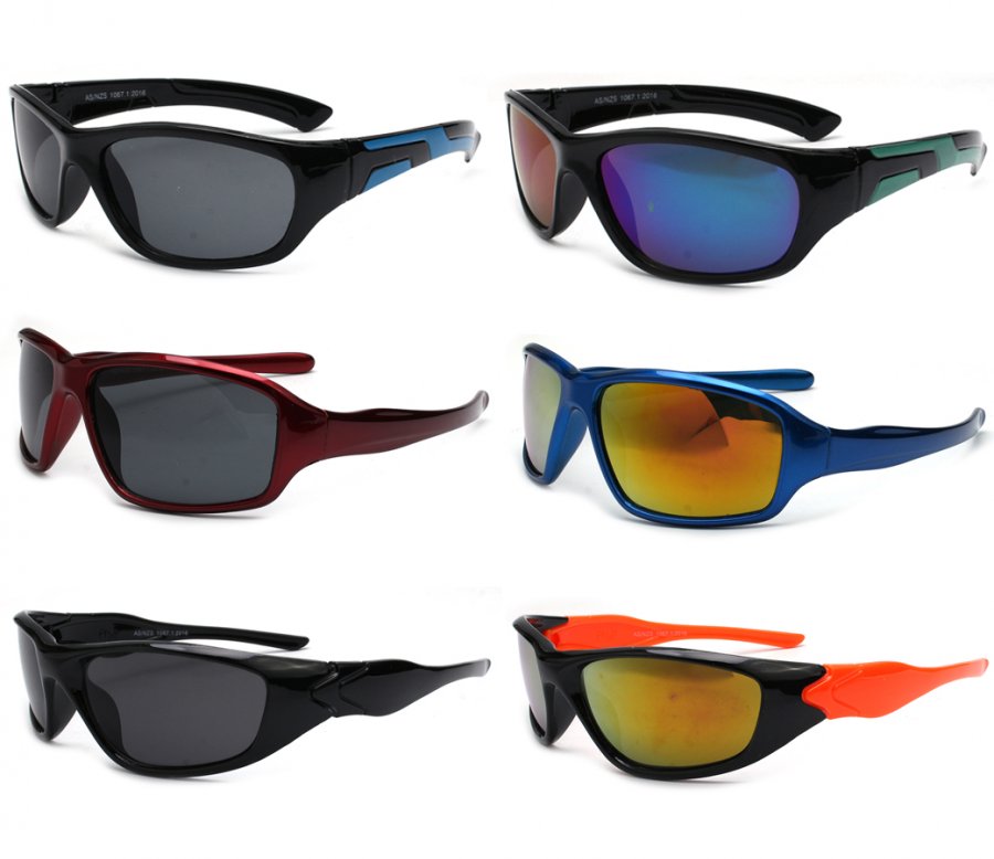 Kids Sports Sunglasses 3 Style Asst. KS8039/50/54