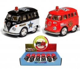 2" Little Van (Police/Fire Fighter) (Black & Red only) KT2002DPR 2" Little Van (Police/Fire Fighter) (Black & Red only) KT2002DPR