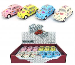 1967 Volkswagen Classic Beetle (2.5" Pastel Colors with Printing) KT2543DF  1967 Volkswagen Classic Beetle (2.5" Pastel Colors with Printing) KT2543DF