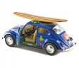 1:32 1967 VW Classical Beetle with Printing & Wooden Surfboard KT5057DFS1