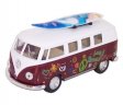 1:32 5" 1962 VW Classical Bus with Printing & Surf Board KT5060DFS