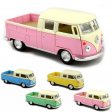 1:34 1963 Volkswagen Bus Double Cab Pickup (Pastel Color) KT5387DY