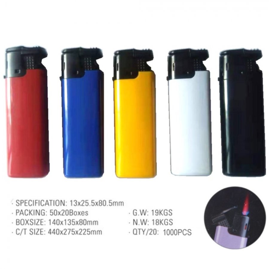 Electronic Refillable Windproof Jet Lighter - QM-1010-Jet - Click Image to Close