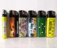 Aussie Electronic Gas Refillable Lighters (RF-834-Aussie-CR)