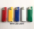 Electronic Gas Refillable Lighters RF-QMD-507-Led