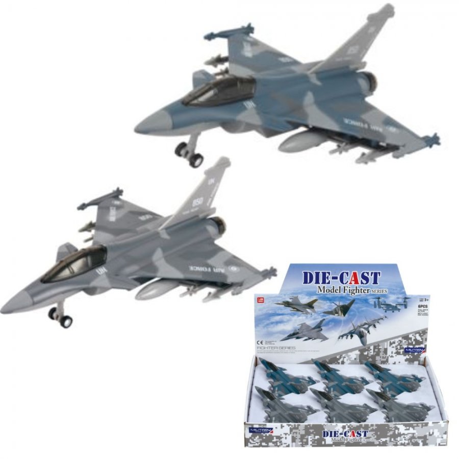 8" Diecast Models 1:400 Dassault Rafale Fighter Jet (2 Colours) MLQ2486D-6