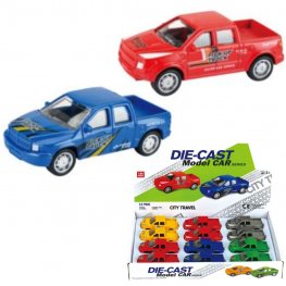 3.5" Diecast Models 1:64 Dodge Pick Up & Ford Pick Up (Mixed Colours)  3.5" Diecast Models 1:64 Dodge Pick Up & Ford Pick Up (Mixed Colours)