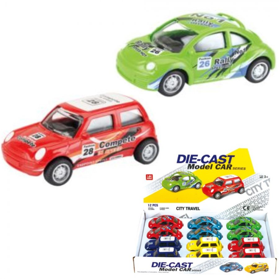 3.5\" Diecast Models 1:64 New Mini & Mew Beetle (Mixed Colous) MLQ2563D-12