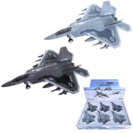 8" Diecast Models 1:400 F22 Fighter Jet  8" Diecast Models 1:400 F22 Fighter Jet