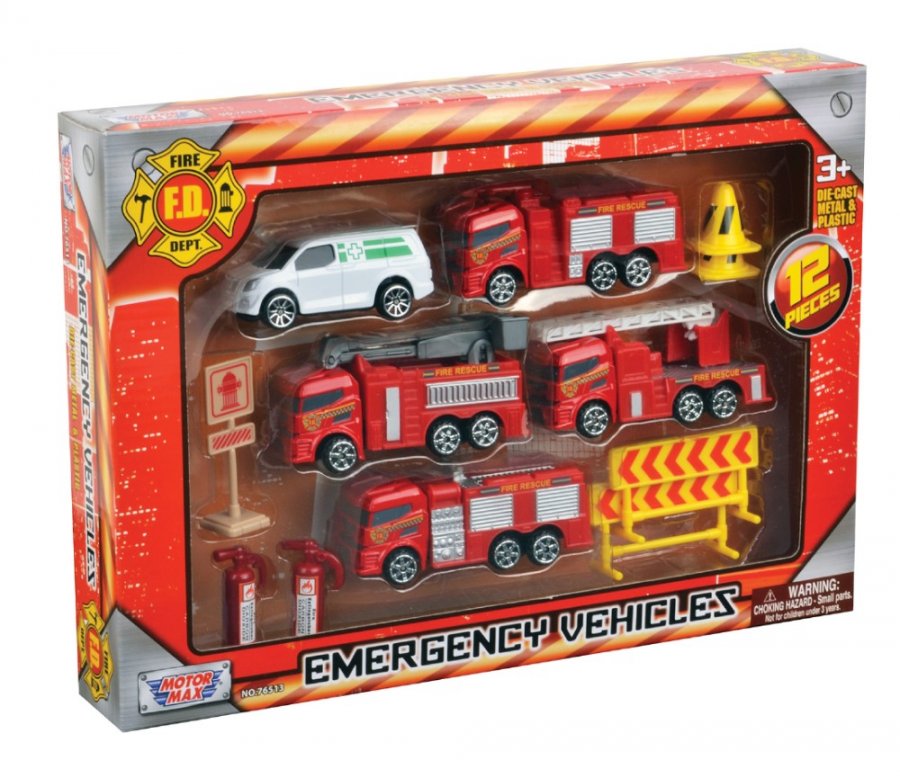 Emergency Playset (12 Pcs Set) MM76513 - Click Image to Close