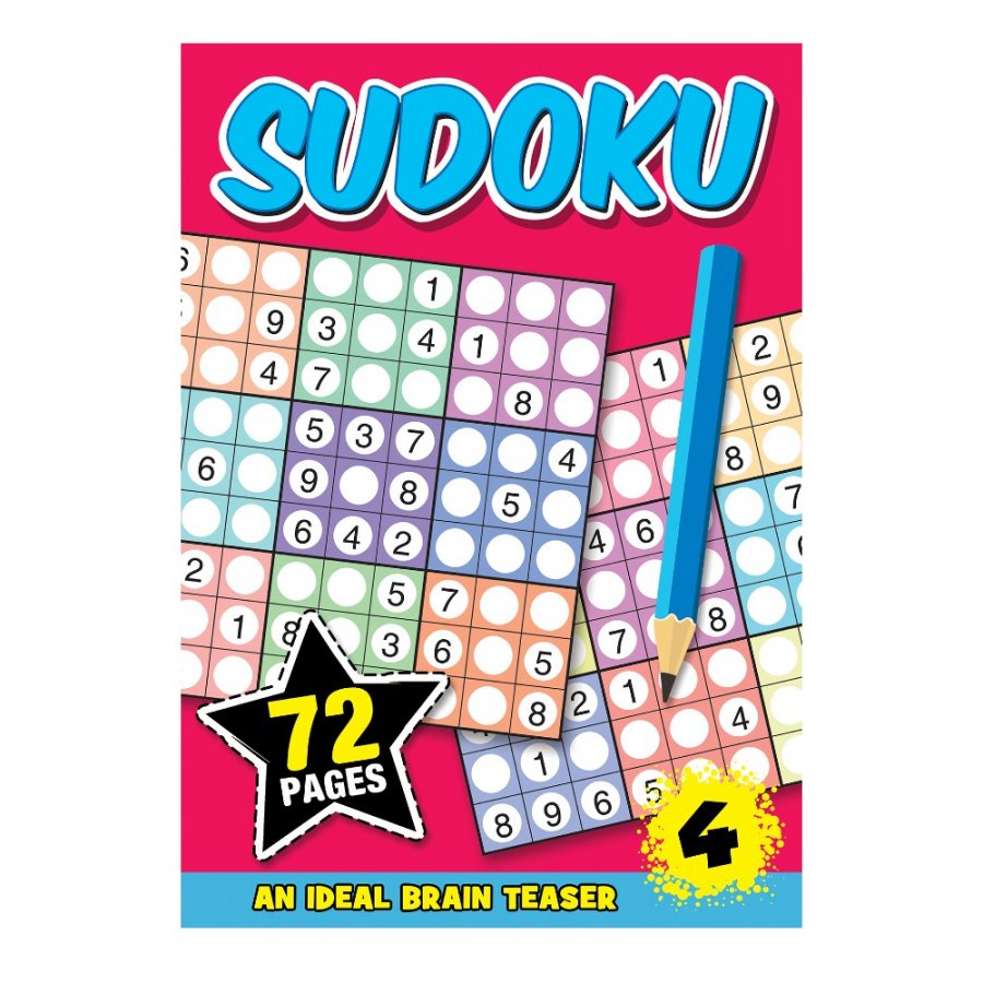 72 Pages Sudoku Book 4 (MM00802)