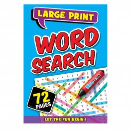 72 Pages Word Search Book Blue (MM01106)  72 Pages Word Search Book Blue (MM01106)