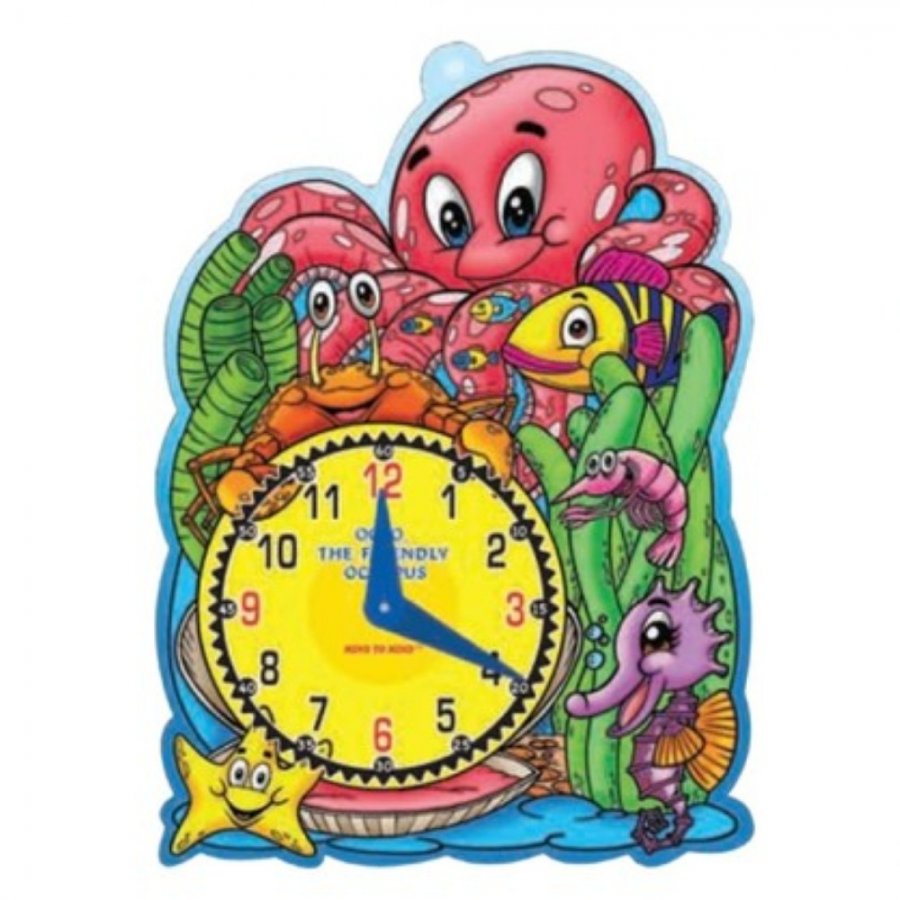 Let's Learn Time Octo, The Friendly Octopus (MM02161) - Click Image to Close
