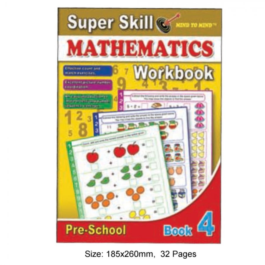 Super Skill Mathematics Workbook 4 (MM10562) - Click Image to Close