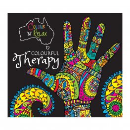 Colour 'N' Relax Colourful Therapy (48 Pages Adult Colouring Book) MM11204  Colour 'N' Relax Colourful Therapy (48 Pages Adult Colouring Book) MM11204